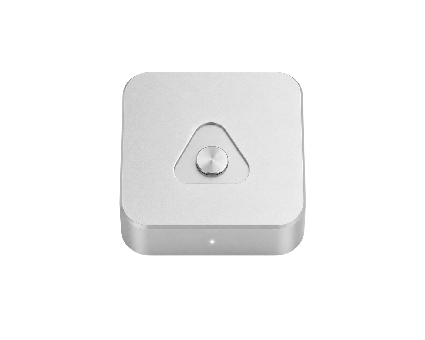 m.2 sensor and charging dock in a square white case.